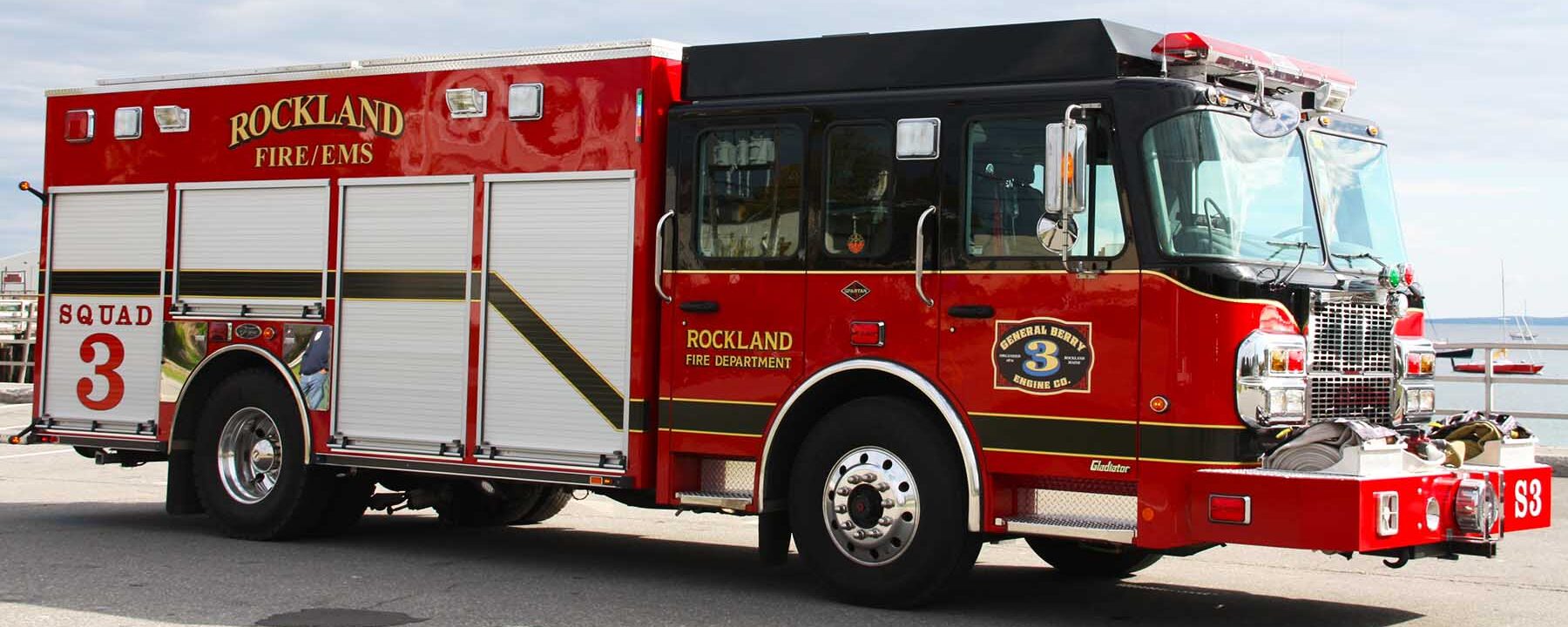 Take a ride with the Rockland Fire Department