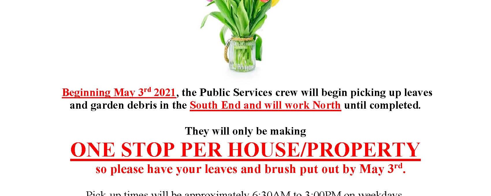 2021 Spring Clean Up